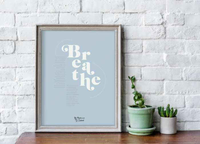 typography breathe
